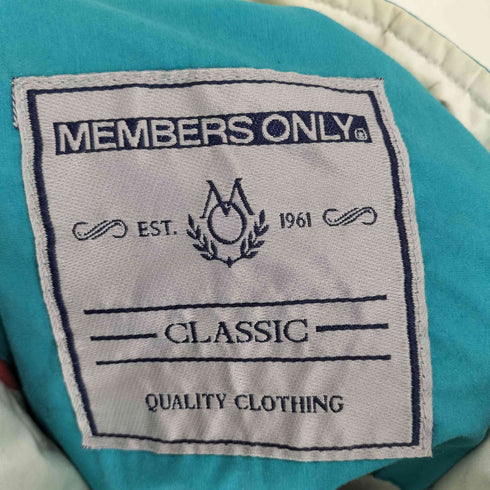 メンバーズオンリー MEMBERS ONLY スタンドカラージャケット メンズ