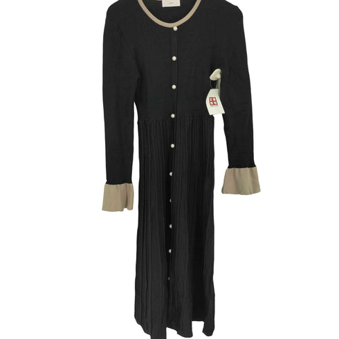 インデックス INDEX 24AW バイカラー パール調 ニット ワンピース レディース FREE