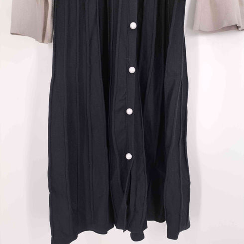 インデックス INDEX 24AW バイカラー パール調 ニット ワンピース レディース FREE