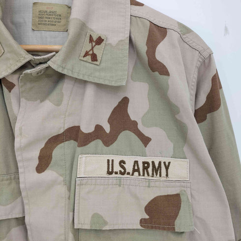 ユーエスアーミー U.S. ARMY 97年製 デザートカモ BDUジャケット メンズ MEDIUM-SHORT