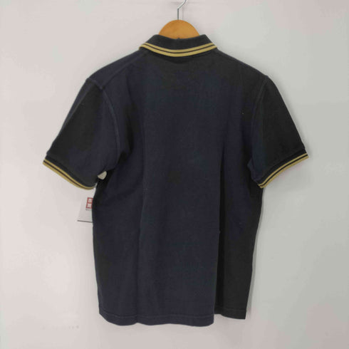 フレッドペリー FRED PERRY イングランド製 ポイントロゴ刺繍 ポロシャツ メンズ UK:40