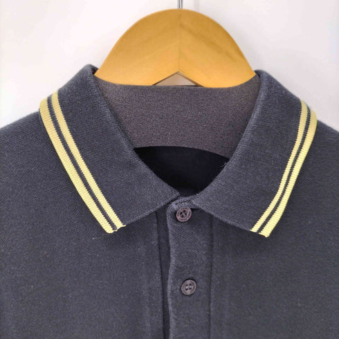 フレッドペリー FRED PERRY イングランド製 ポイントロゴ刺繍 ポロシャツ メンズ UK:40