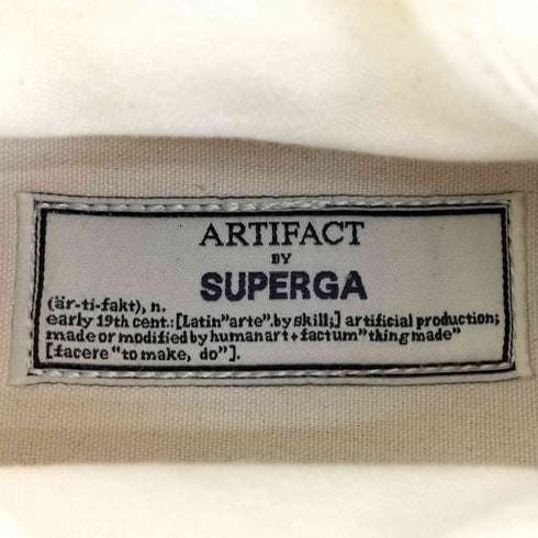 スペルガ SUPERGA ARTIFACT BY SUPERGA Wモールスキンラバーソールスニーカー ハイカット メンズ US:10