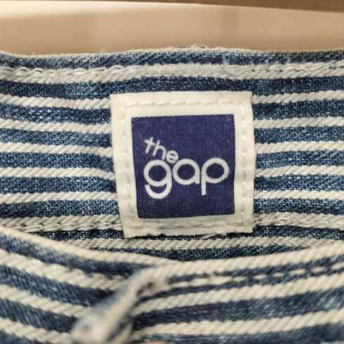 ギャップ Gap OLDタグ ヒッコリーストライプ柄 ストレートペインターパンツ メンズ 30×32