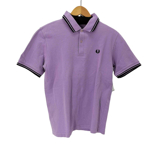 フレッドペリー FRED PERRY イングランド製 S/S ポイントロゴ刺繍ポロシャツ メンズ UK:40