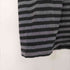 バーバリーブラックレーベル BURBERRY BLACK LABEL L/S スモールポニー ボーダー柄タートルネック メンズ JPN:2