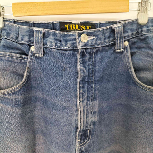 トラスト TRUST ワイドカーゴデニムパンツ メンズ FR:36-38