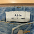 Abel サイドタックデザイン ワイドデニムパンツ メンズ small