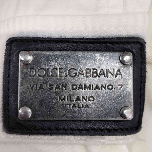 ドルチェアンドガッバーナ DOLCE&GABBANA ジップ パラシュート カーゴパンツ メンズ EUR:46-48