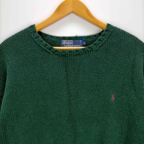 ポロバイラルフローレン Polo by RALPH LAUREN ポニー刺繍 コットンニット メンズ JPN:XL