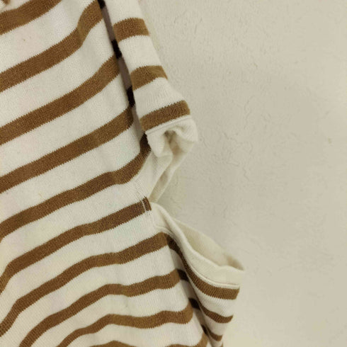 ロクビューティーアンドユースユナイテッドアローズ 6 BEAUTY & YOUTH UNITED ARROWS BORDER SLIT SLEEVE PULLOVER レディース JPN:38