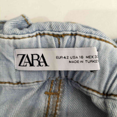 ザラ ZARA スラウチーフィット デニムパンツ レディース FR:42-44