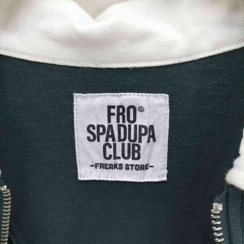 フリークスストア FREAKS STORE ロゴ刺繍 ワッペン ハーフジップ シャツ メンズ JPN:S