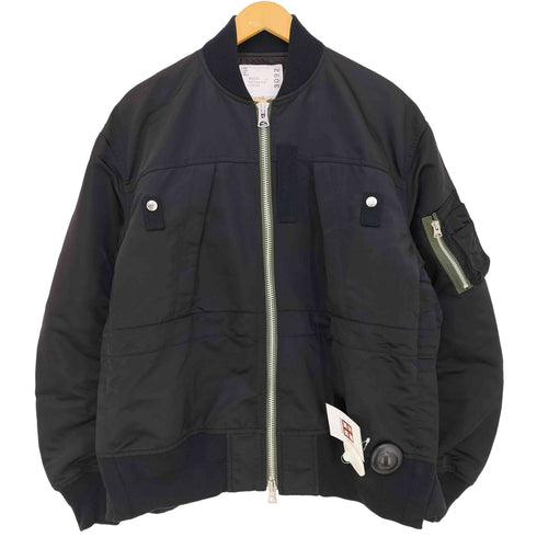 サカイ Sacai 23SS NYLON TWILL BLOUSON ボンバージャケット MA-1 メンズ JPN:1