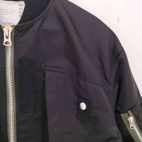 サカイ Sacai 23SS NYLON TWILL BLOUSON ボンバージャケット MA-1 メンズ JPN:1