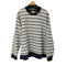 ランズエンド LANDS END ボーダー柄スウェット メンズ import:XXL
