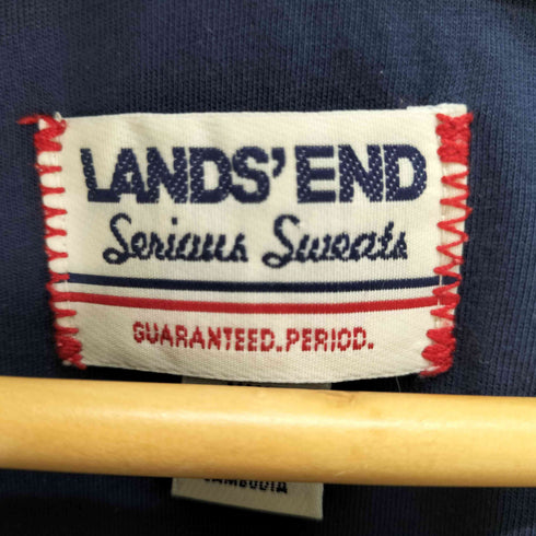 ランズエンド LANDS END ボーダー柄スウェット メンズ import:XXL