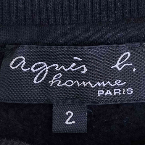 アニエスベーオム Agnes b.homme スウェット プレッションカーディガン メンズ 2