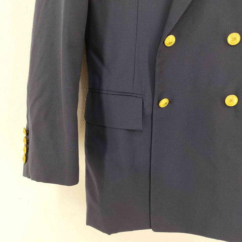 ポロバイラルフローレン Polo by RALPH LAUREN 紺ブレブレザー ダブルジャケット 金ボタン ナイガイ メンズ
