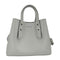 チャールズアンドキース CHARLES&KEITH メタリックアクセント ダブルハンドルバッグ レディース