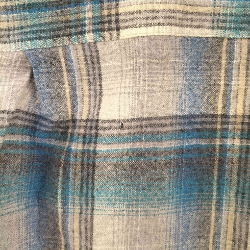 ペンドルトン PENDLETON 70S USA製 ウールオンブレチェックシャツ ボードシャツ メンズ JPN:L LONG