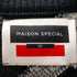 メゾンスペシャル MAISON SPECIAL Grunge Leaf Jacquard Knit メンズ JPN:1