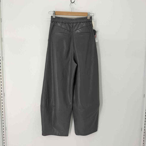 アンスリード UN3D. 24AW FAKE LEATHER COCOON PT / フェイクレザーコクーンパンツ レディース JPN:36