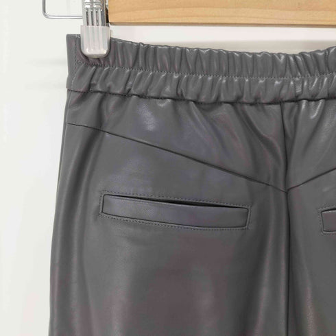 アンスリード UN3D. 24AW FAKE LEATHER COCOON PT / フェイクレザーコクーンパンツ レディース JPN:36