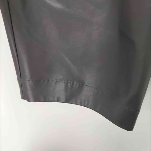 アンスリード UN3D. 24AW FAKE LEATHER COCOON PT / フェイクレザーコクーンパンツ レディース JPN:36
