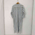ヌキテパ NE QUITTEZ PAS C.VOILE STRIPE KURTA DRESS マドラスストライプドレスワンピース レディース