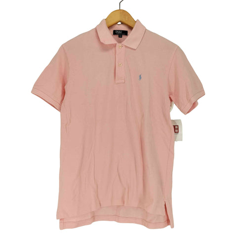 ポロバイラルフローレン Polo by RALPH LAUREN 鹿の子 ポニー刺繍S/Sポロシャツ レディース 160