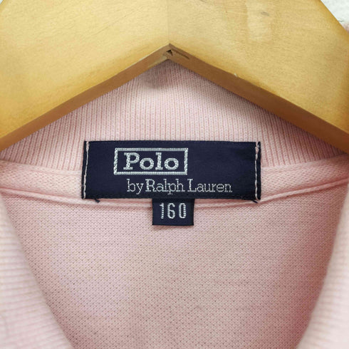 ポロバイラルフローレン Polo by RALPH LAUREN 鹿の子 ポニー刺繍S/Sポロシャツ レディース 160