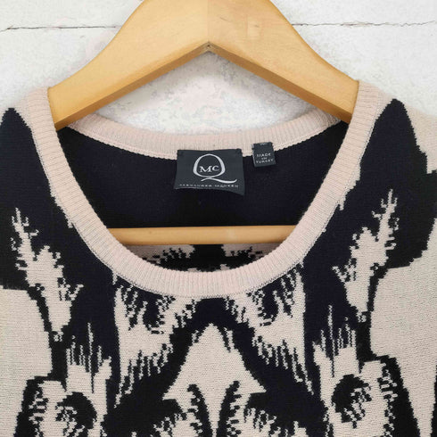 アレキサンダーマックイーン Alexander McQueen 花柄 レーヨン混ノースリーブワンピース レディース JPN:M