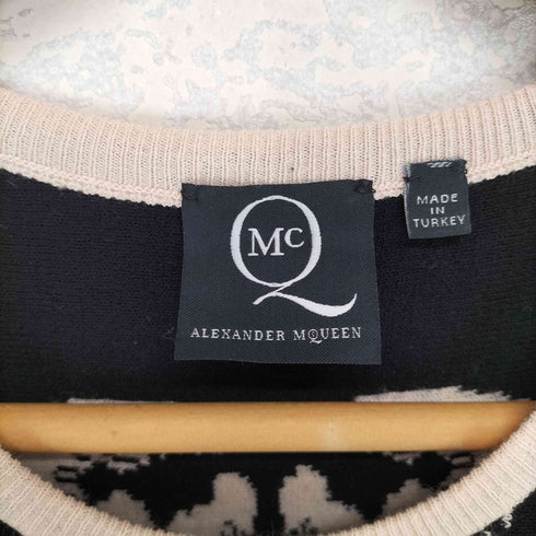 アレキサンダーマックイーン Alexander McQueen 花柄 レーヨン混ノースリーブワンピース レディース JPN:M