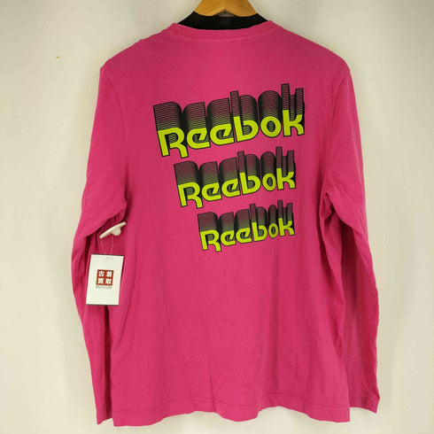 リーボック Reebok 両面プリント L/S Tシャツ メンズ JPN:L