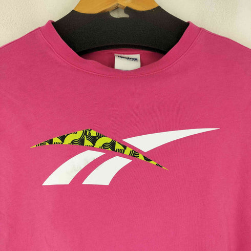 リーボック Reebok 両面プリント L/S Tシャツ メンズ JPN:L