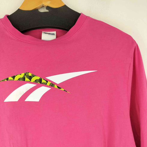リーボック Reebok 両面プリント L/S Tシャツ メンズ JPN:L