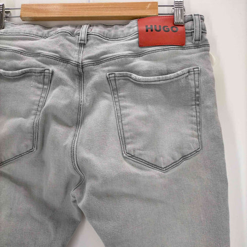 ヒューゴボス HUGO BOSS スリムフィットジーンズ ライトグレーデニム メンズ 33x32