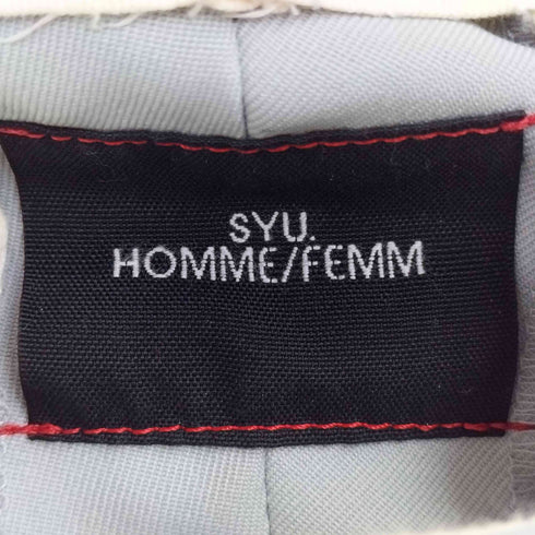 シュウオムフェム SYU. HOMME/FEMM ADJUST SKATER PANTS メンズ JPN:1
