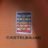 カステルバジャック CASTELBAJAC 総柄 レザースニーカー レディース JPN:24.5