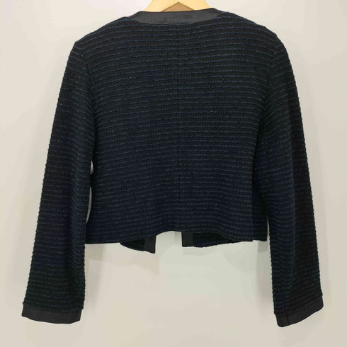 クレージュ courreges ノーカラー ツイードジャケット スカートセットアップ レディース 9AR
