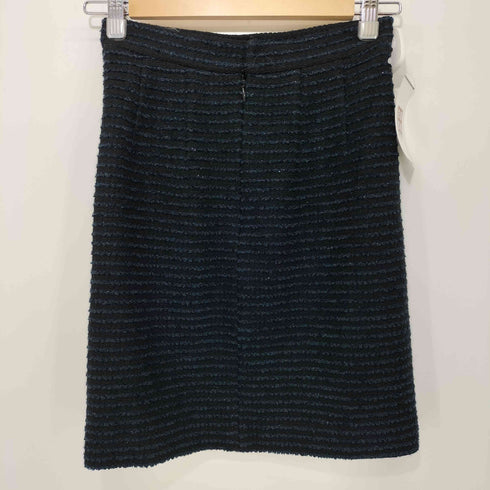 クレージュ courreges ノーカラー ツイードジャケット スカートセットアップ レディース 9AR