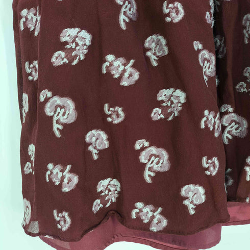 トゥービーシック TO BE CHIC 花柄 ミモレ丈スカート レディース 40