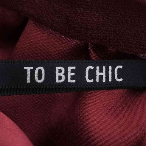 トゥービーシック TO BE CHIC 花柄 ミモレ丈スカート レディース 40