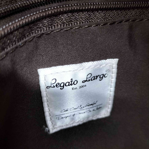 LEGATO LARGO 2WAYフェイクレザートートバック レディース