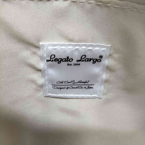 LEGATO LARGO フェイクレザーバックパック レディース