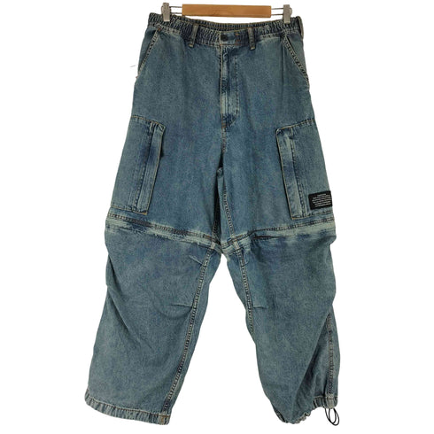 アンダーカバー UNDERCOVER デニムコンバーチブルワイドカーゴパンツ メンズ JPN:L