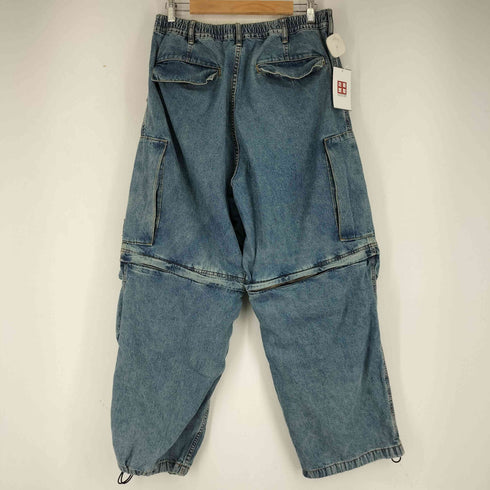 アンダーカバー UNDERCOVER デニムコンバーチブルワイドカーゴパンツ メンズ JPN:L