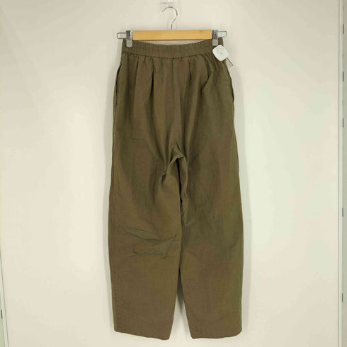 スティーブンアラン Steven Alan COTTON CHAMBRAY TUCK TAPERED PANTS コットン シャンブレー タック テーパードパンツ レディース JPN:M