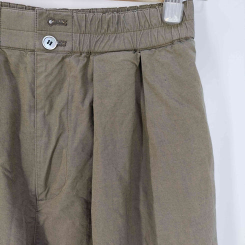 スティーブンアラン Steven Alan COTTON CHAMBRAY TUCK TAPERED PANTS コットン シャンブレー タック テーパードパンツ レディース JPN:M